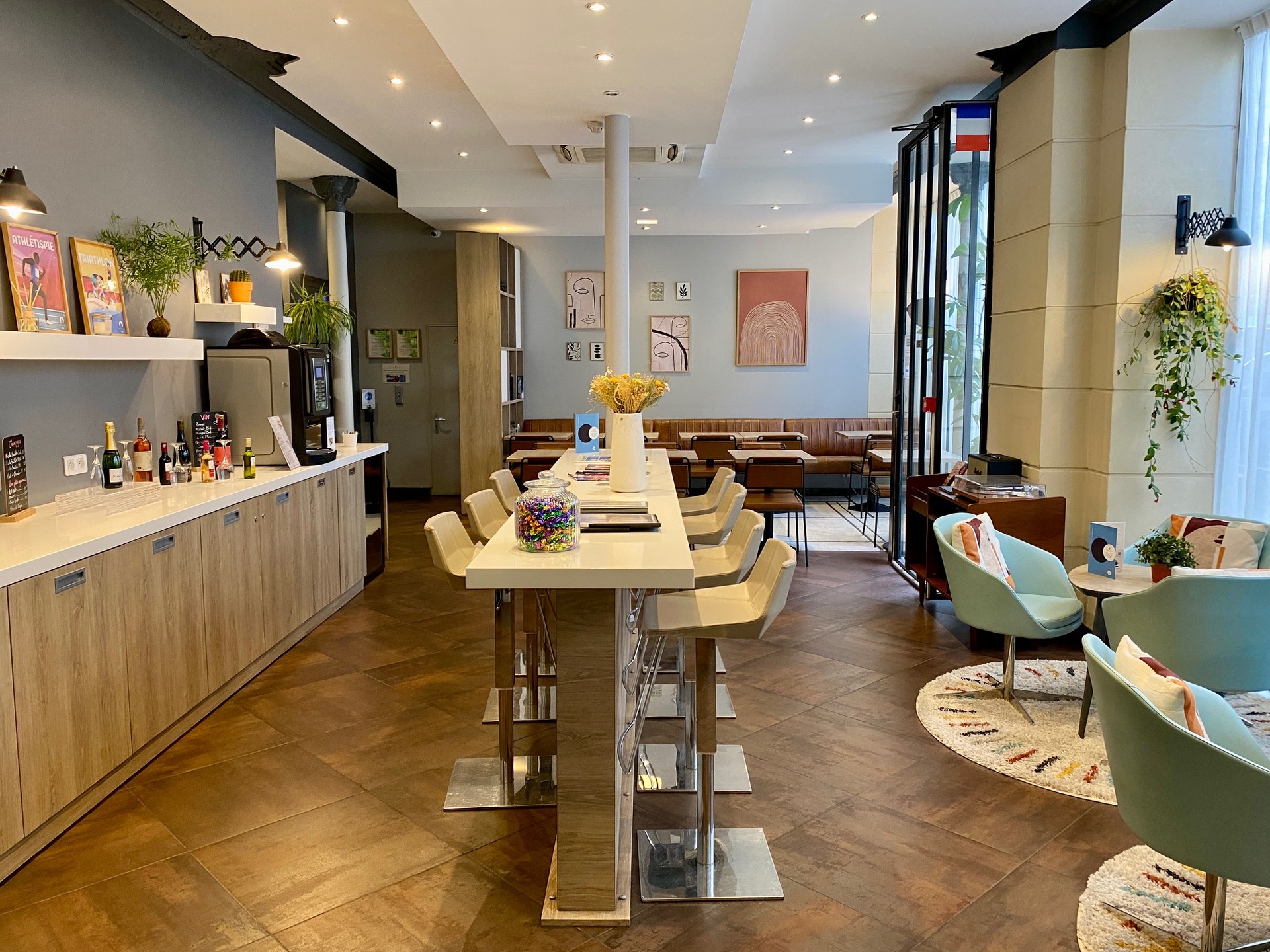 Lobby du Grand Hôtel Clichy